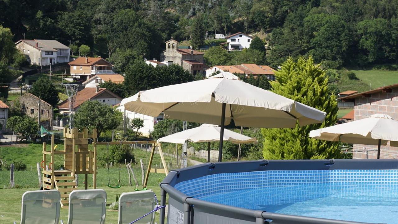 Casa Madrazo Con Piscina Y Parrillas Praves Zewnętrze zdjęcie